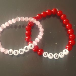 Name Bracelet for Baby Shower, Teen, or Christmas